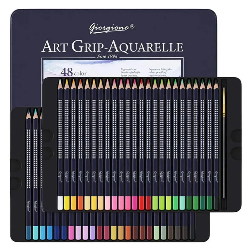 Conjunto Profissional de Lápis Aquarela: Cores Vibrantes e Precisão Lápis de Aquarela para Obras Artísticas Profundas Explore Sua Criatividade com Cores Envolventes Qualidade Premium para Artistas Exigentes Eleve Sua Arte com o Conjunto de Lápis Aquarela, Conjunto de lápis aquarela Lápis de aquarela profissional Cores vibrantes para arte Lápis de qualidade premium Ferramentas para artistas