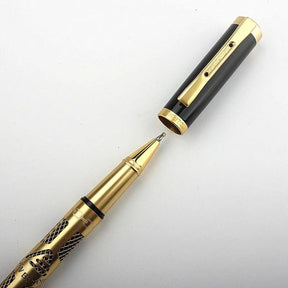  Caneta Rollerball de Metal: Escreva com elegância e precisão! Ideal para escritório ou escola, apresenta tinta gel de alta qualidade, ponto de 0,5 mm para detalhes finos, e um design durável e estiloso. Descubra o prazer de escrever com sofisticação.