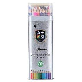 Lápis de Cor Solúvel em Água Arte com Efeito Aquarela Lápis de Cor para Aquarela Qualidade e Versatilidade em Lápis Lápis de Cor Profissionais, Lápis de cor solúvel Lápis de cor para aquarela Lápis de grafite solúvel Lápis de cor profissional Lápis de cor de alta qualidade