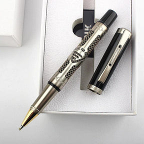  Caneta Rollerball de Metal: Escreva com elegância e precisão! Ideal para escritório ou escola, apresenta tinta gel de alta qualidade, ponto de 0,5 mm para detalhes finos, e um design durável e estiloso. Descubra o prazer de escrever com sofisticação.