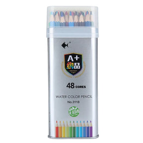 Lápis de Cor Solúvel em Água Arte com Efeito Aquarela Lápis de Cor para Aquarela Qualidade e Versatilidade em Lápis Lápis de Cor Profissionais, Lápis de cor solúvel Lápis de cor para aquarela Lápis de grafite solúvel Lápis de cor profissional Lápis de cor de alta qualidade