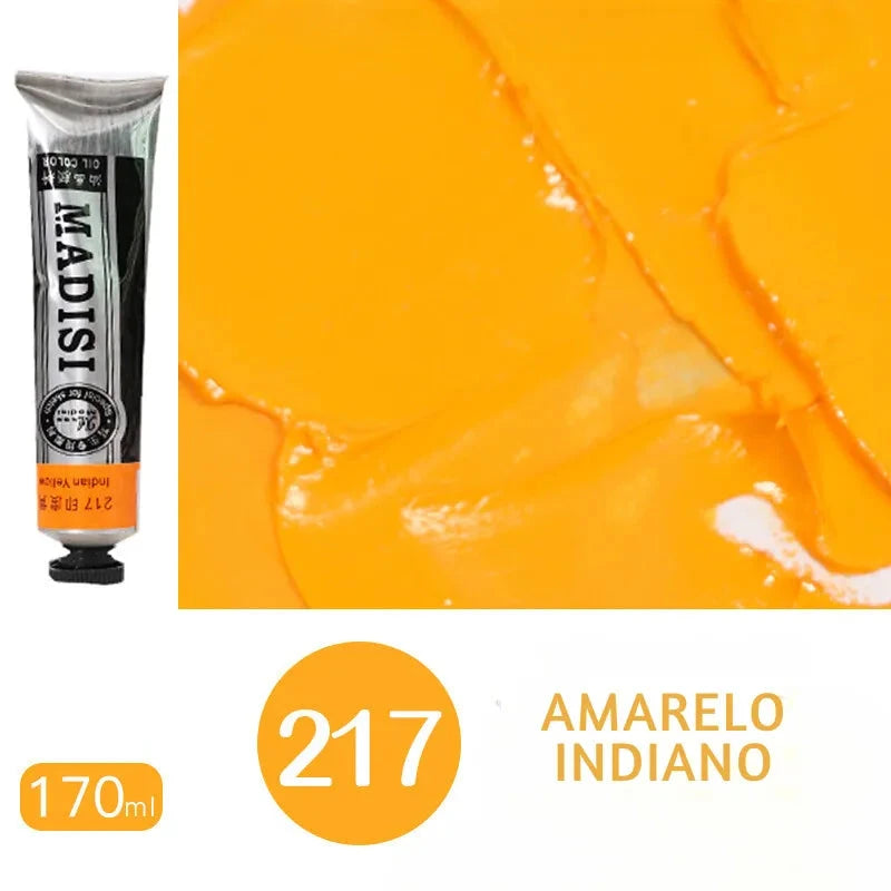 Tinta a óleo para artistas
Tinta a óleo de alta qualidade
Tinta a óleo para tela
Tinta a óleo para vidro
Tinta artística de 170ml
Tintas a óleo profissionais
Tubo de tinta a óleo grande Tinta a Óleo de Alta Qualidade para Artistas, embalada em um tubo de alumínio de 170ml. Ideal para uso em tela, vidro, papel e outras superfícies artísticas. Oferece cores vibrantes, secagem lenta e cobertura uniforme. Perfeita para artistas profissionais e amadores que buscam explorar diversas técnicas de pintura