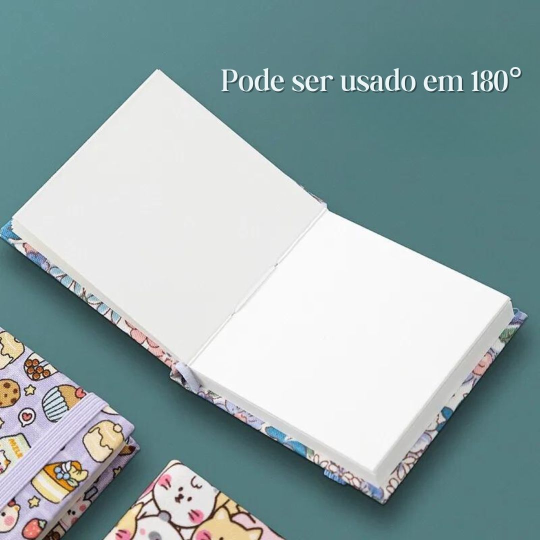 Mini Livro Aquarelável Portátil - Poupem