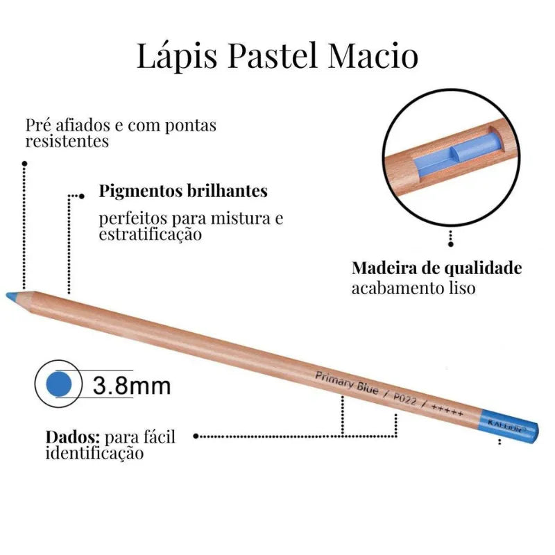 Lápis de Cor Pastel Macios Profissionais: Cores Vibrantes e Precisão Ferramentas Essenciais para Artistas: Lápis de Cor Pastel Suavidade e Detalhes Precisos em Cada Traço Transforme Suas Ideias com Lápis de Cor Profissionais Conjunto de Lápis de Cor Pastel: Versatilidade e Qualidade Lápis de cor pastel macios Conjunto de lápis de cor 50 cores Lápis de grafite 2B colorido Ferramentas de desenho para artistas Lápis de cor para detalhes precisos