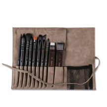 Conjunto de pincéis para aquarela Pincéis de náilon para pintura Pincéis ergonômicos para artistas Pincéis de cabelo misto Pincéis de pintura com cabo de madeira, Conjunto de pincéis para aquarela Pincéis de náilon para pintura Pincéis ergonômicos para artistas Pincéis de cabelo misto Pincéis de pintura com cabo de madeira