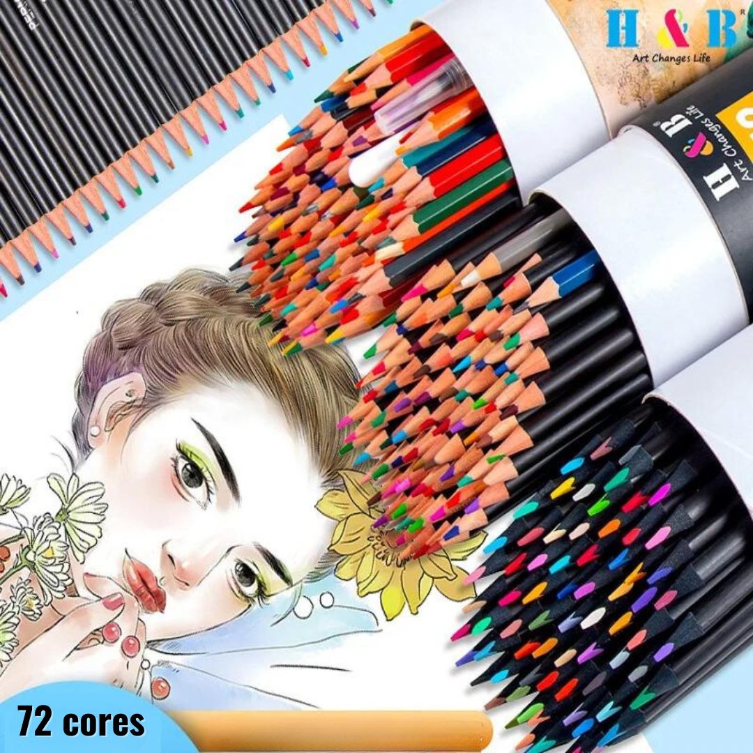 Descubra a magia das cores com nossa incrível seleção de lápis de cor para artes. Com uma variedade de cores vibrantes, nossos lápis de cor coloridos são perfeitos para dar vida às suas obras de arte. Experimente agora e inspire-se com a beleza que nossos lápis podem oferecer!