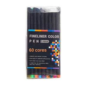 Caneta fine liner Caneta de ponta fina 0,4 mm Caneta para desenho e pintura Caneta com tinta à base de água Caneta de cores vibrantes, Caneta fine liner Caneta de ponta fina 0,4 mm Caneta para desenho e pintura Caneta com tinta à base de água Caneta de cores vibrantes