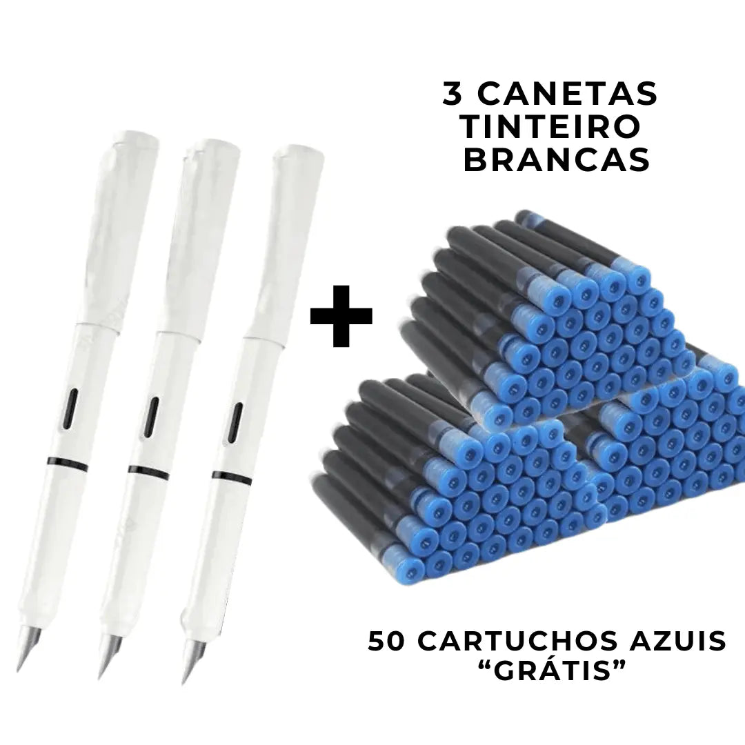 Caneta Tinteiro Multifuncional